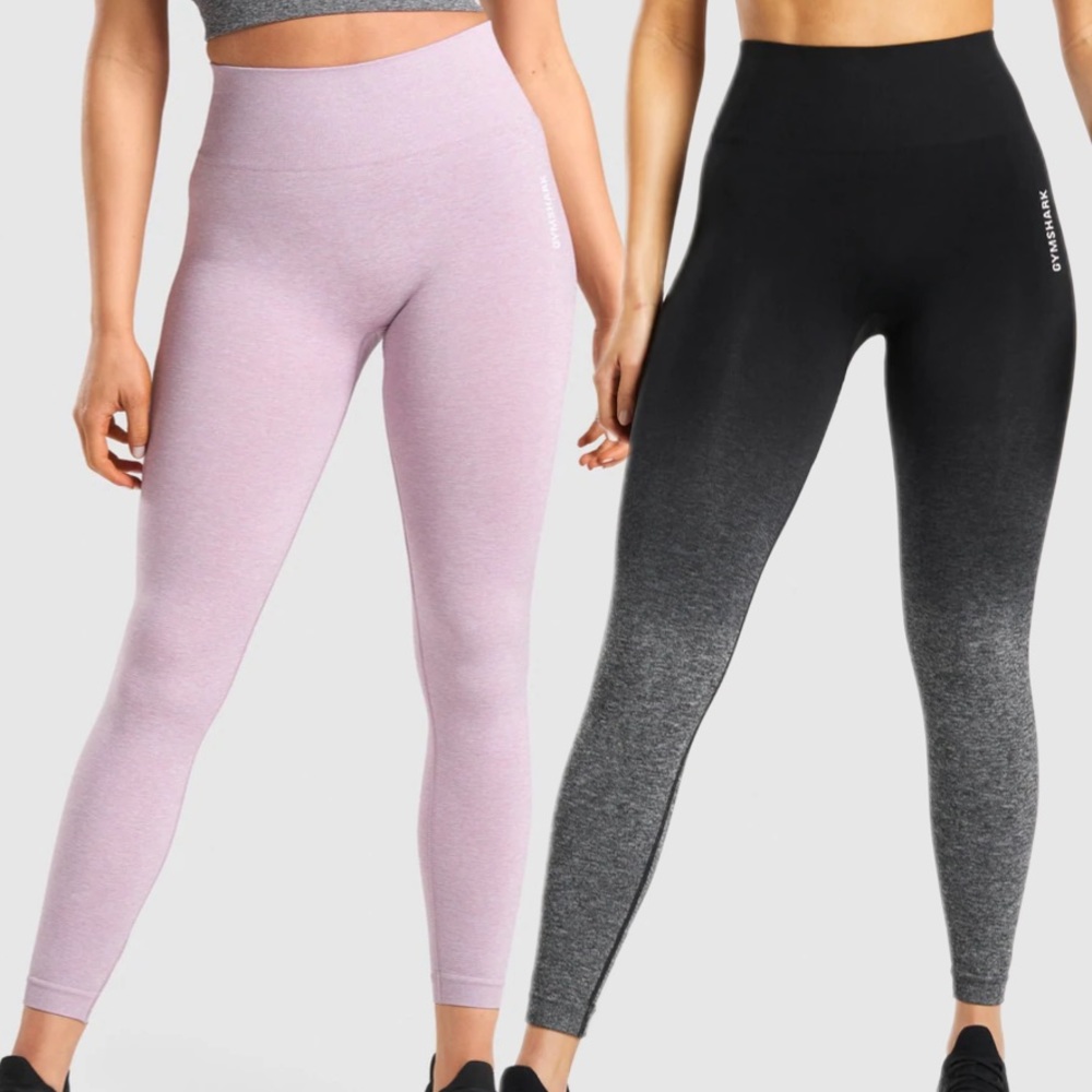 Gymshark Adapt Black Ombré and Light Purple size small